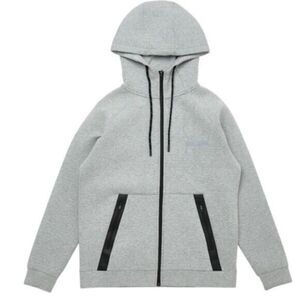 NWT Full Send Unisex Gray Fitness Track Full Zip Hoodie Jacket - Size Medium